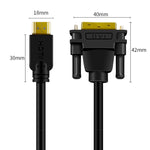 Cavo HDMI a DVI 4K con placcatura oro 1-2 metri