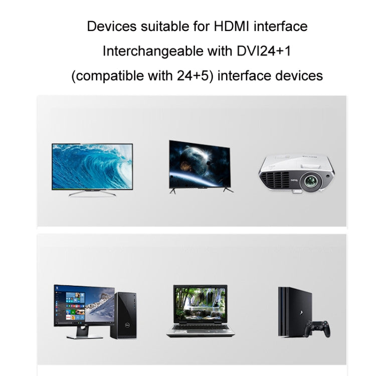 Cavo HDMI a DVI 4K con placcatura oro 1-2 metri