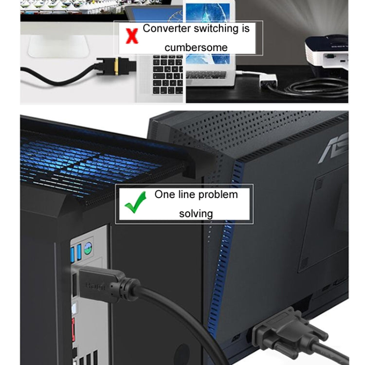 Cavo HDMI a DVI 4K con placcatura oro 1-2 metri