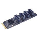 Scheda trasferimento M.2 KEY-M NVME PCI-E a SATA3.0