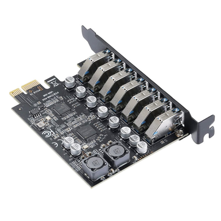 Scheda espansione PCI-E 7 porte USB 3.2 Gen1 5Gbps
