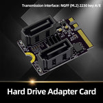Scheda adattatore M.2 a SATA 3.0 PCI-E 3.0 JMB582
