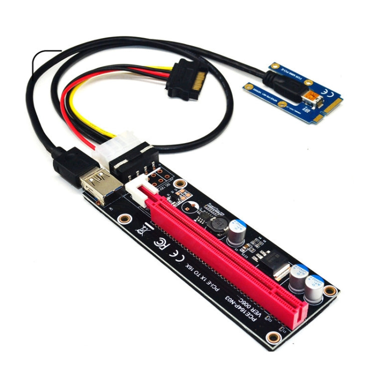 Riser Mini PCI-E da 1X a 16X per scheda grafica esterna laptop