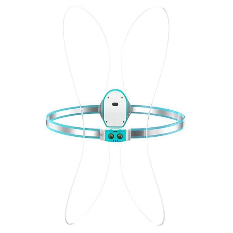 Luce da petto ricaricabile USB con cinturino elastico
