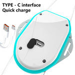 Luce da petto ricaricabile USB con cinturino elastico