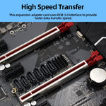 Scheda espansione PCIe 3.0 a 6 porte SATA M.2 M-Key