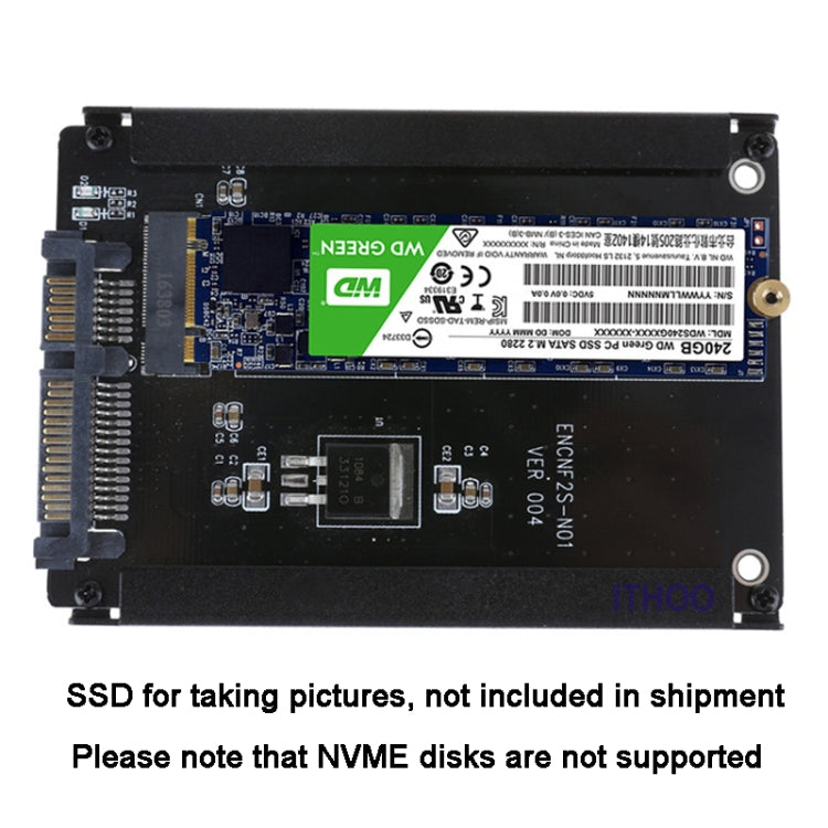 Adattatore M.2 NGFF Key B-M a SATA 3 6 Gbps