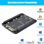 Scheda di trasferimento da mSATA a SATA3 per SSD 6G