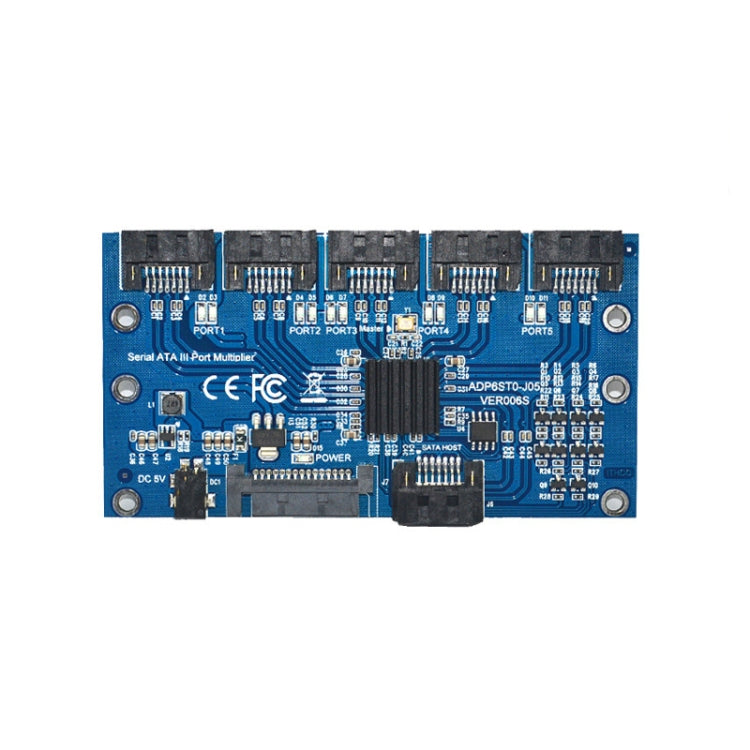 Scheda espansione SATA 5 porte SATA3.0 6Gbps JMB575