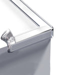 Protezione bordi morbidi in PVC trasparente 1-2 cm