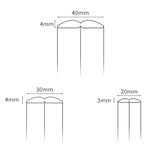 Protezione bordi morbidi in PVC trasparente 1-2 cm