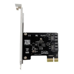 Scheda espansione PCIe 5 porte SATA 3.0 6 Gbps