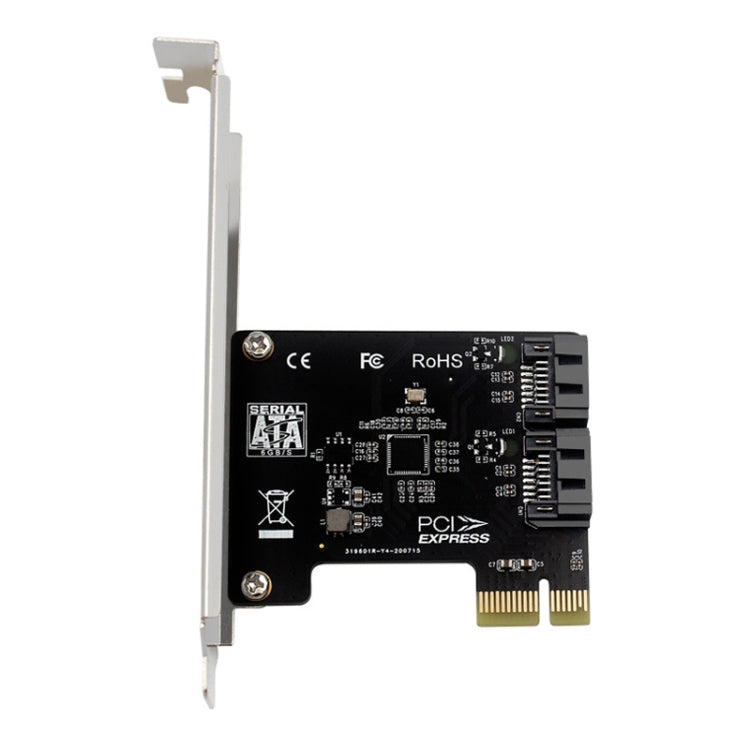 Scheda espansione PCIe 5 porte SATA 3.0 6 Gbps