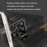 Scheda espansione PCIe 5 porte SATA 3.0 6 Gbps