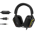 Ajazz AX368 Auricolare gaming RGB con microfono
