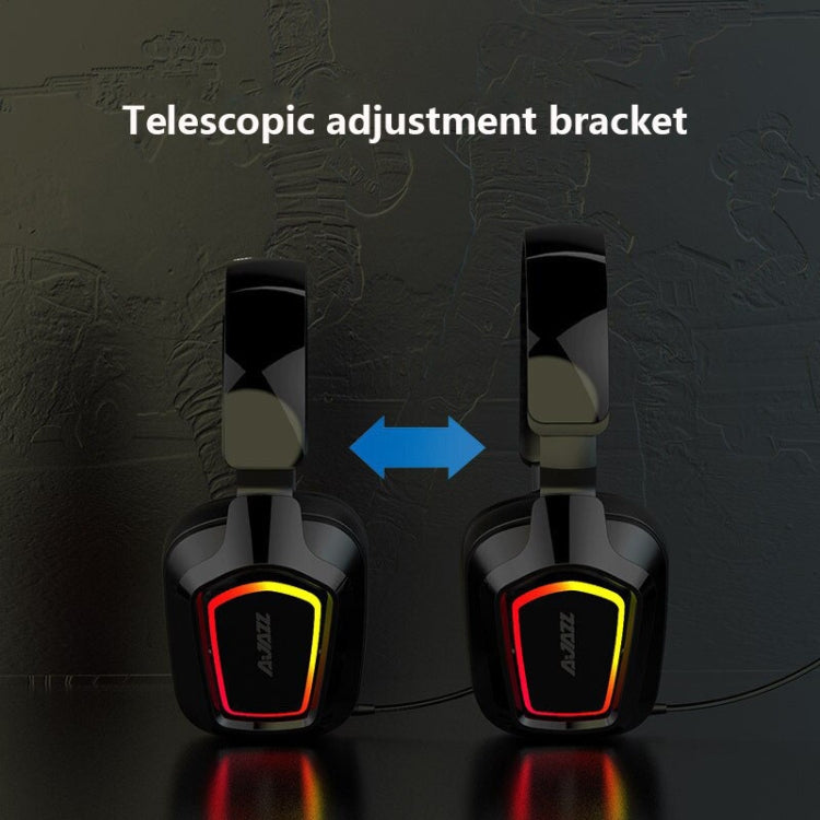 Ajazz AX368 Auricolare gaming RGB con microfono