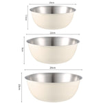 Ciotola in acciaio inox 304 per alimenti 19-24 cm