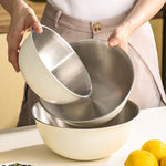 Ciotola in acciaio inox 304 per alimenti 19-24 cm