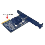 Scheda espansione PCI-E 4X a USB 3.2 Gen2x2 Type-C 20Gbps