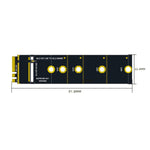 Adattatore M.2 Key A/E a NVME Key M per SSD PCIe