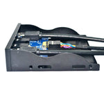 Pannello frontale 3,5 pollici con 2 USB 2.0 e HD Audio