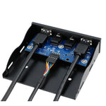 Pannello frontale 3,5 pollici con 2 USB 2.0 e HD Audio
