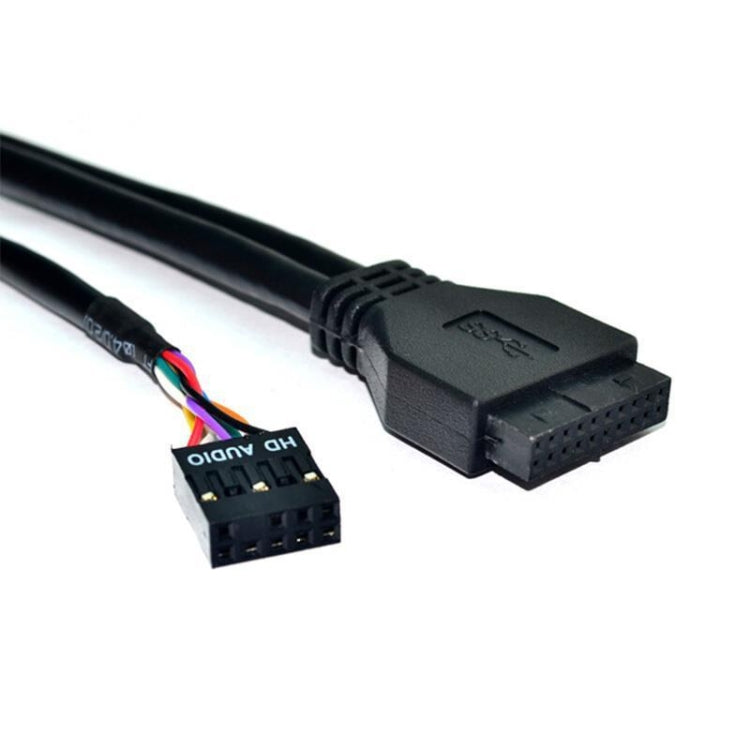 Pannello frontale 3,5 pollici con 2 USB 2.0 e HD Audio
