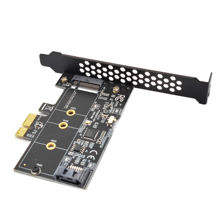 Scheda espansione PCI-E a SATA3.0 + M.2 NGFF 6Gbps