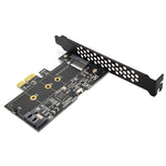 Scheda espansione PCI-E a SATA3.0 + M.2 NGFF 6Gbps