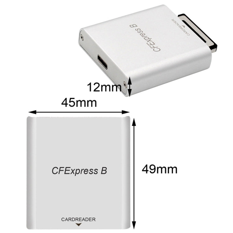 Lettore schede CFexpress USB 3.2 Tipo-C 10Gbps