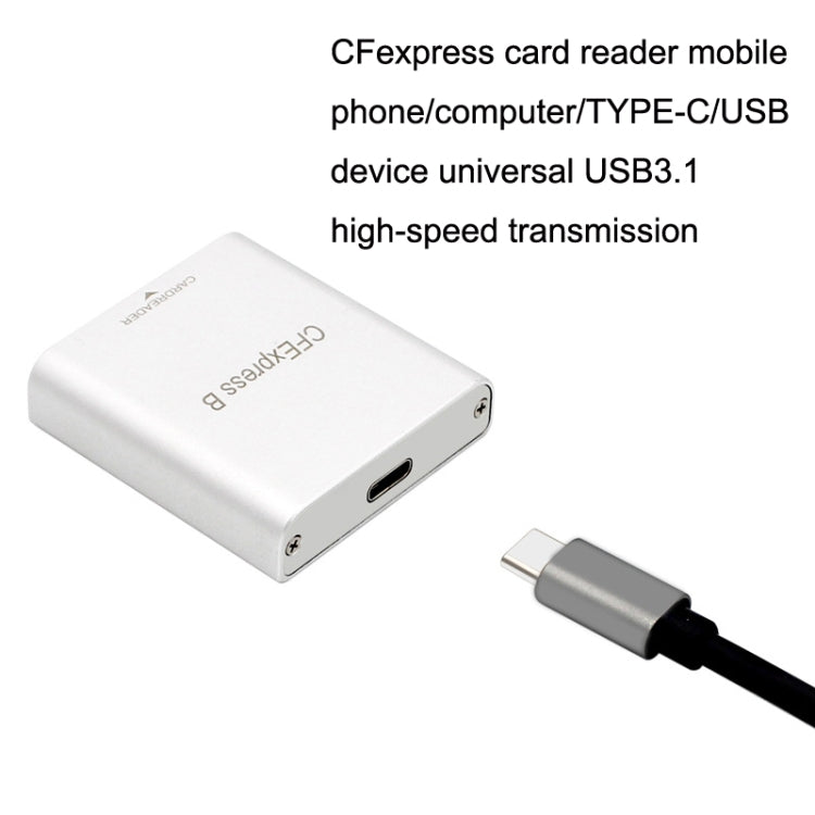 Lettore schede CFexpress USB 3.2 Tipo-C 10Gbps