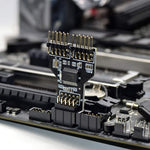 Adattatore USB 2.0 9 Pin Femmina a Dual 9 Pin Maschio