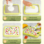 Mini macchina yogurt fritto con vassoio ghiaccio 26x21 cm