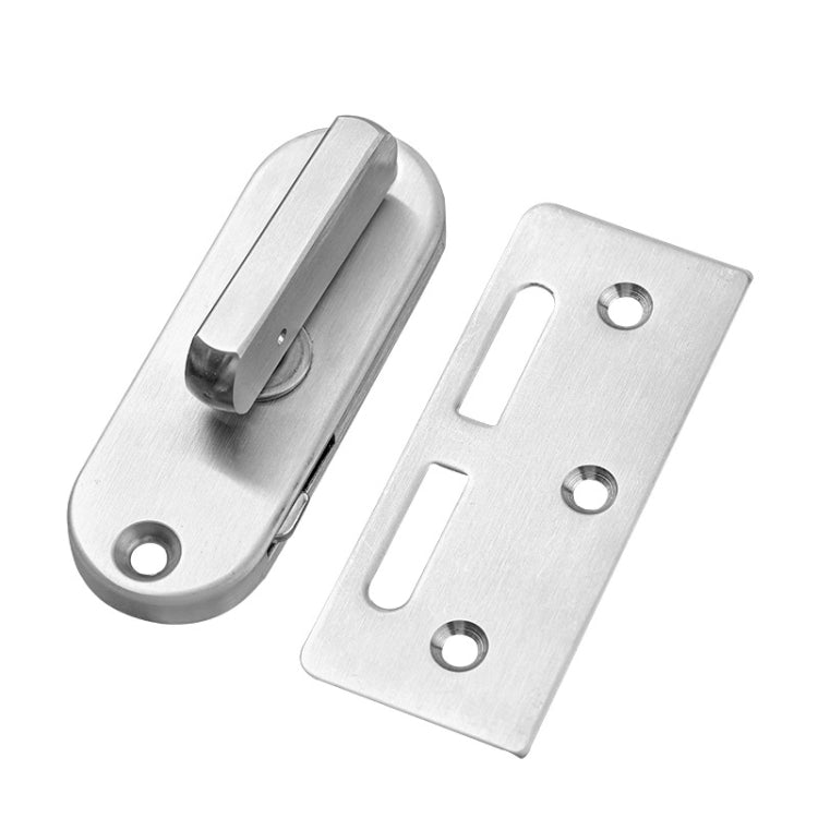 Blocco gancio porta angolo retto 90° acciaio inox 304