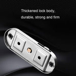 Blocco gancio porta angolo retto 90° acciaio inox 304
