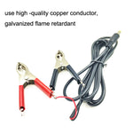 Cavo clip batteria 12V/24V 1,5m rosso nero