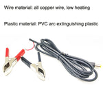 Cavo clip batteria 12V/24V 1,5m rosso nero