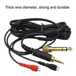 Cavo audio ricambio per cuffie Sennheiser HD25 compatibile