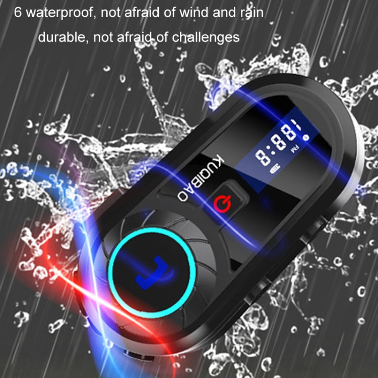 Auricolare Bluetooth impermeabile per casco da motociclista