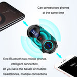 Auricolare Bluetooth impermeabile per casco da motociclista