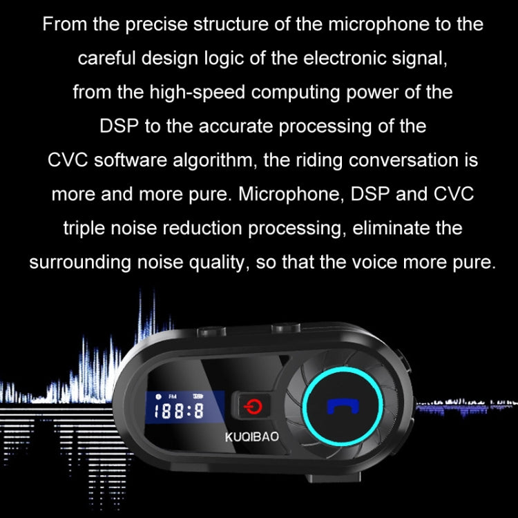 Auricolare Bluetooth impermeabile per casco da motociclista