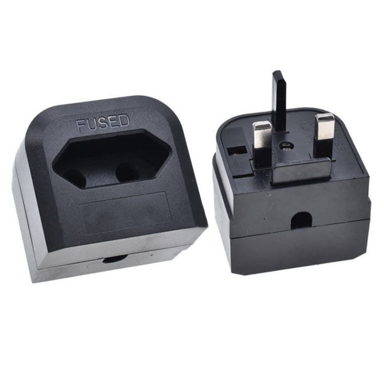 Adattatore spina UE a UK 13A 250V con fusibile
