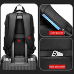 Zaino espandibile per laptop 15,6" con guscio rigido in EVA