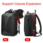 Zaino espandibile per laptop 15,6" con guscio rigido in EVA