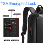 Zaino espandibile per laptop 15,6" con guscio rigido in EVA
