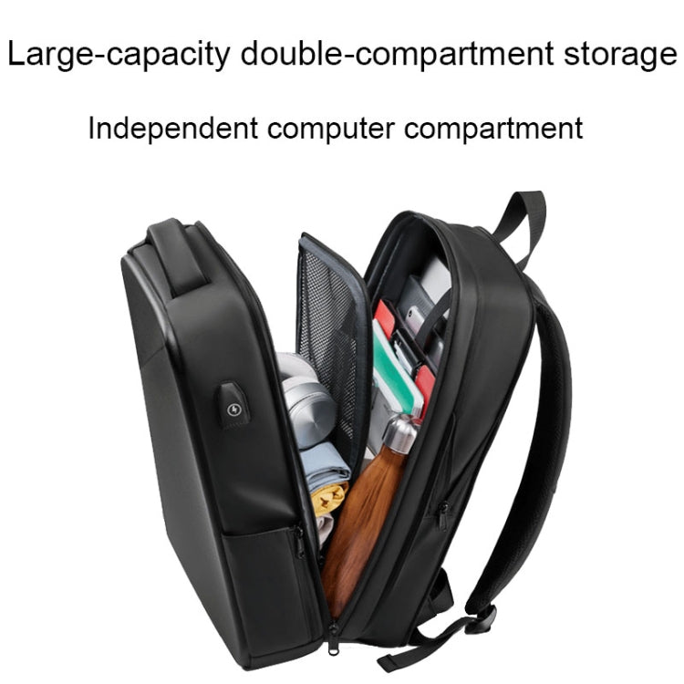 Zaino espandibile per laptop 15,6" con guscio rigido in EVA