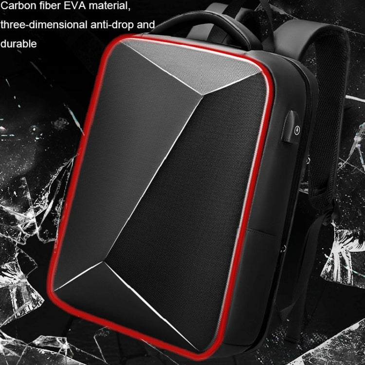 Zaino espandibile per laptop 15,6" con guscio rigido in EVA