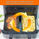 Tappetino in silicone per Ninja DZ201 Air Fryer 21x14 cm