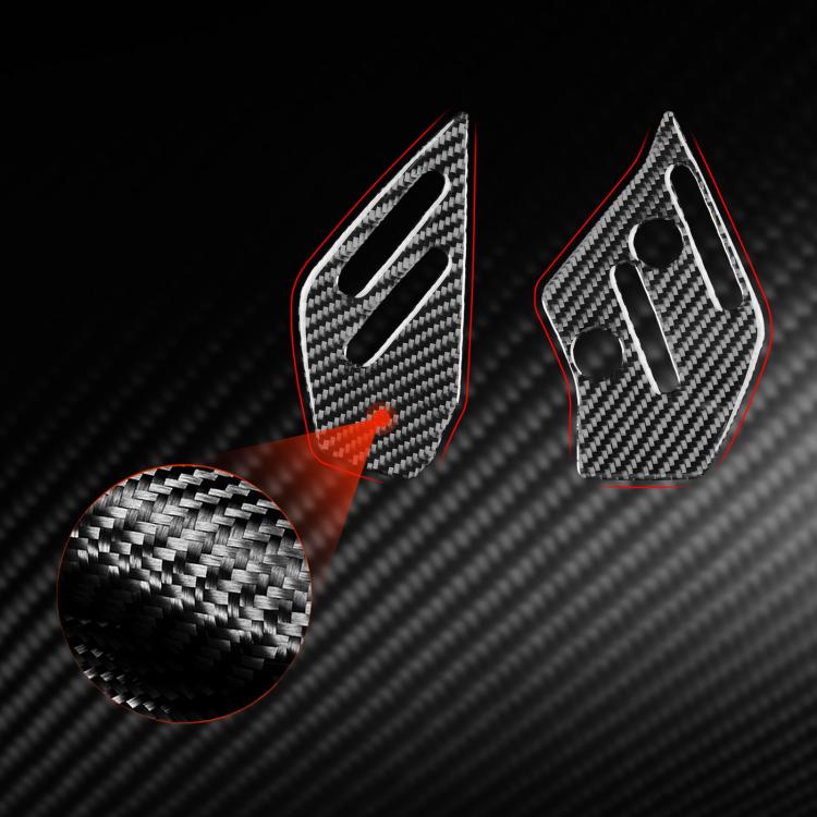 Adesivi pedane Yamaha MT-09 2021-2023 in fibra di carbonio