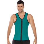 Corsetto fitness uomo in neoprene con cerniera XXL-4XL